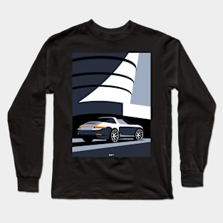 New York 911 Targa (Grey) Long Sleeve T-Shirt